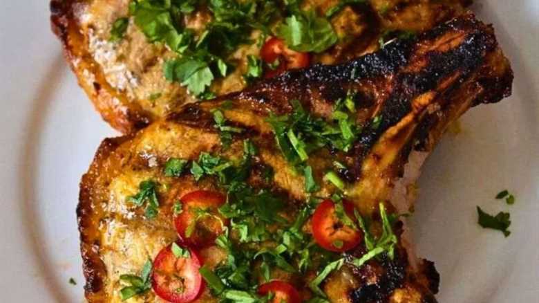 Indian Spiced Pork Chops