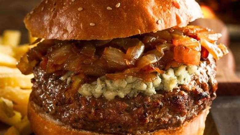 Steakhouse Blue Cheese Burger