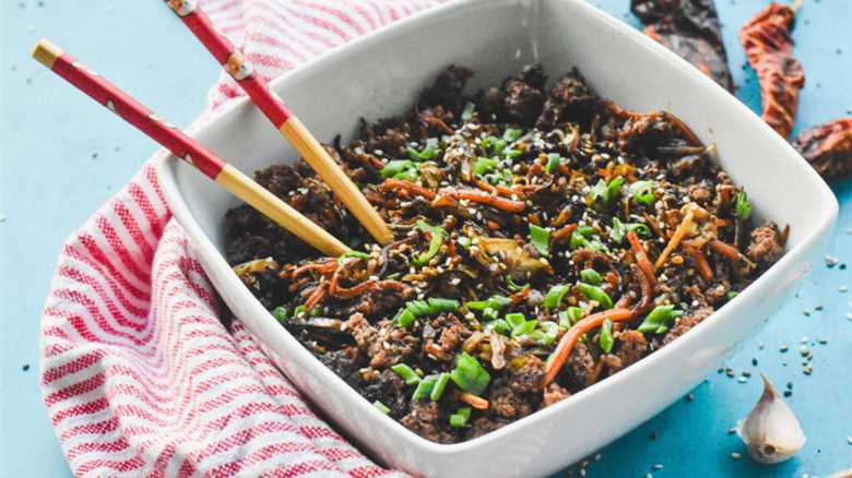 Keto Eggroll in a Bowl