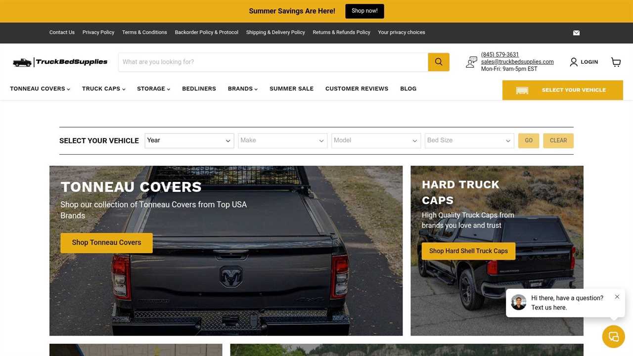 Truck Bed Supplies