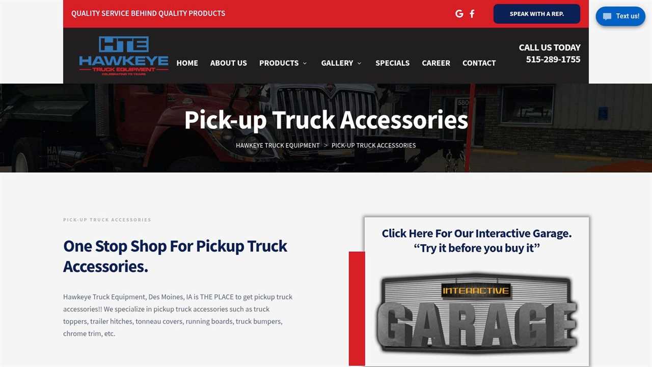 Hawkeye Truck Equipment