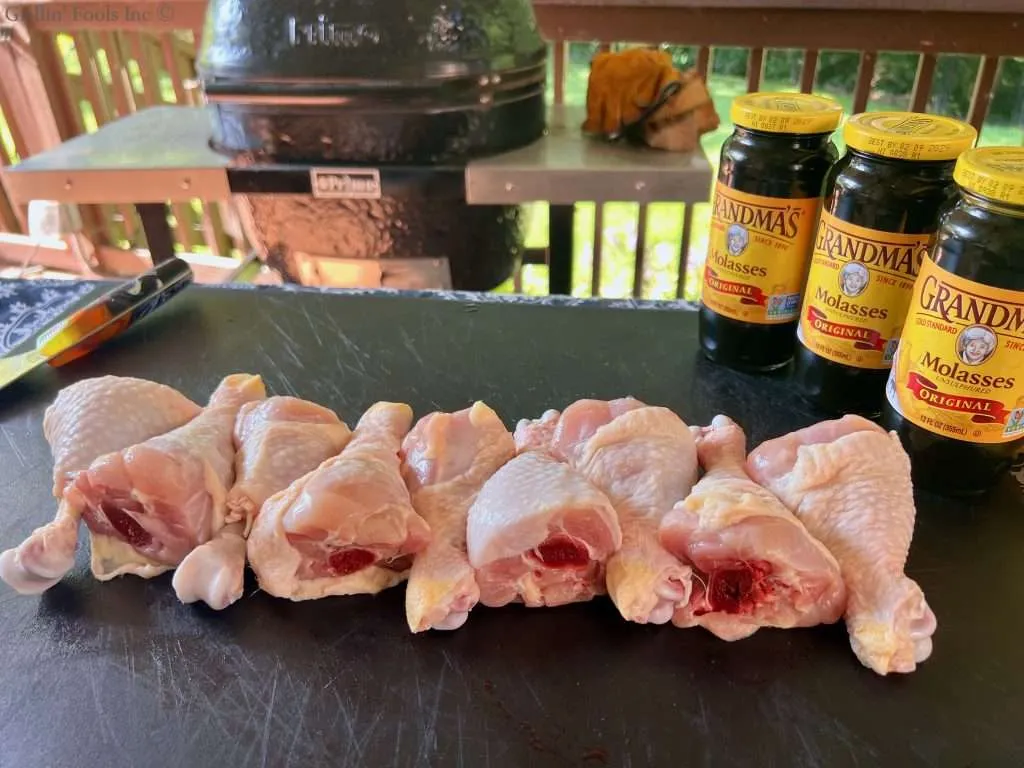 Chicken Lollipops ready for the Seasoning