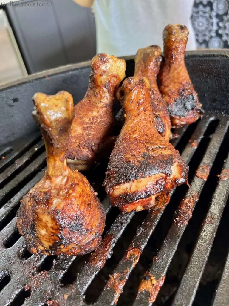 Charred Chicken Lollipops