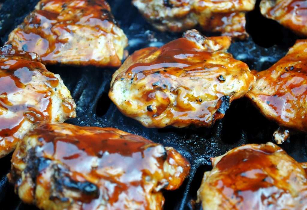 sweet-and-heat-bbq-chicken-on-grill