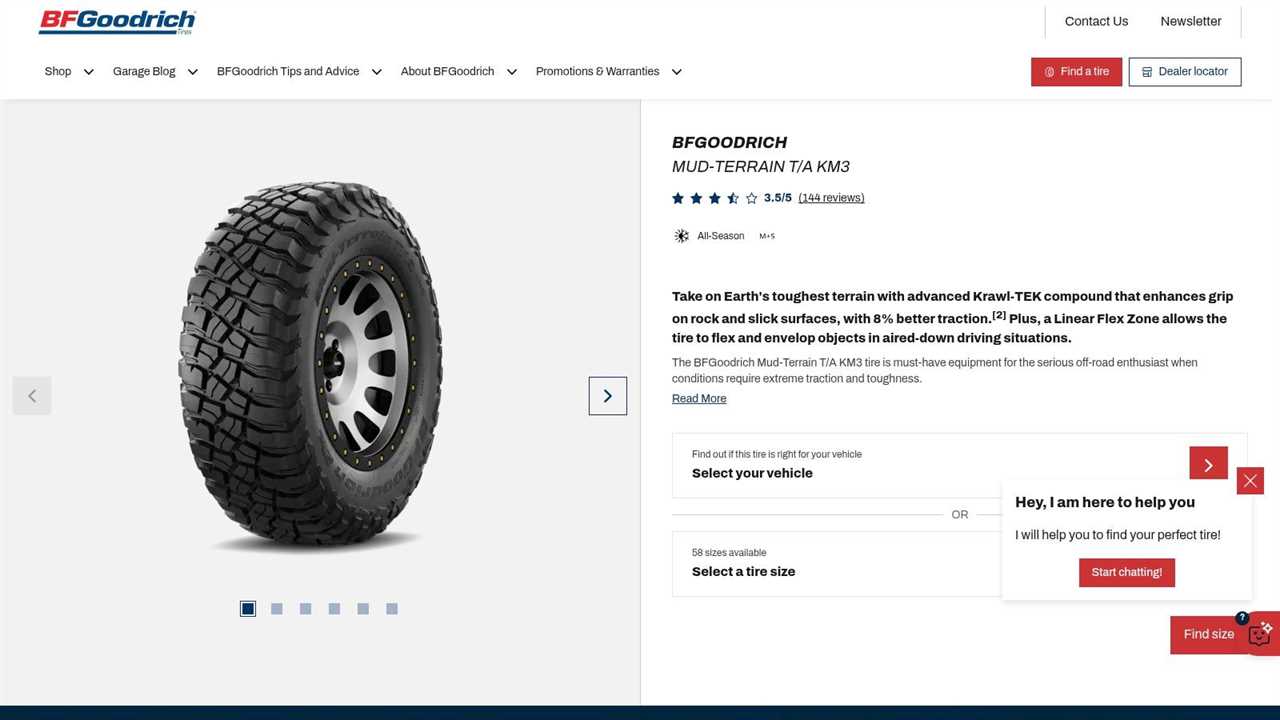 BFGoodrich (brand site)