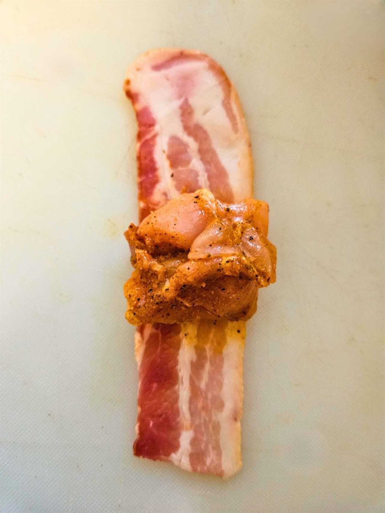 Bacon-Wrapped Chicken Skewers (Easy)