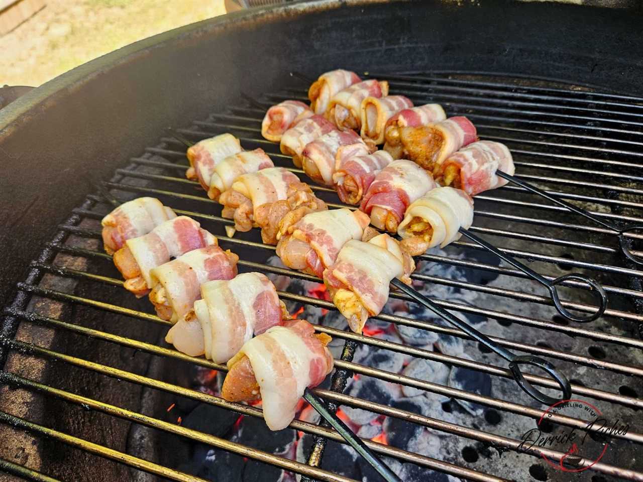 Bacon-Wrapped Chicken Skewers (Easy)