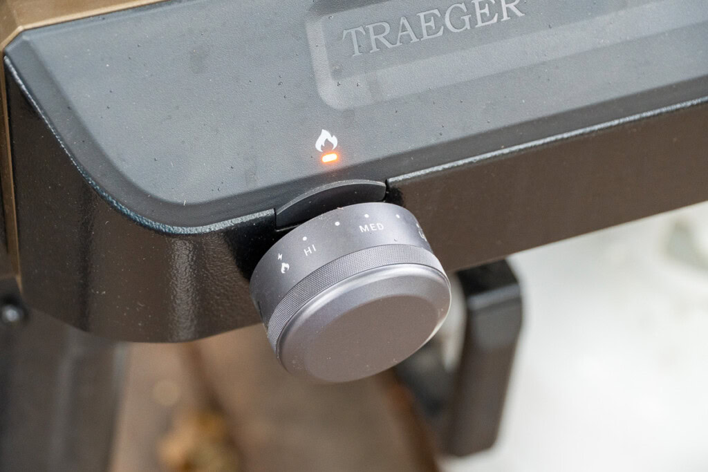 traeger flatrock heat knob