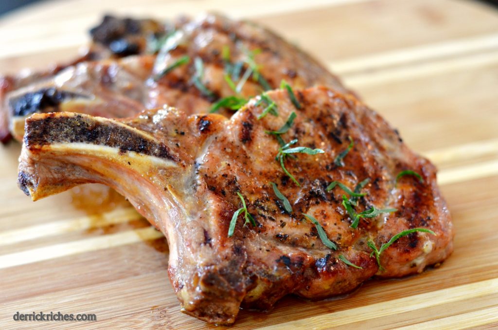 Grilled Maple Pork Chops 3