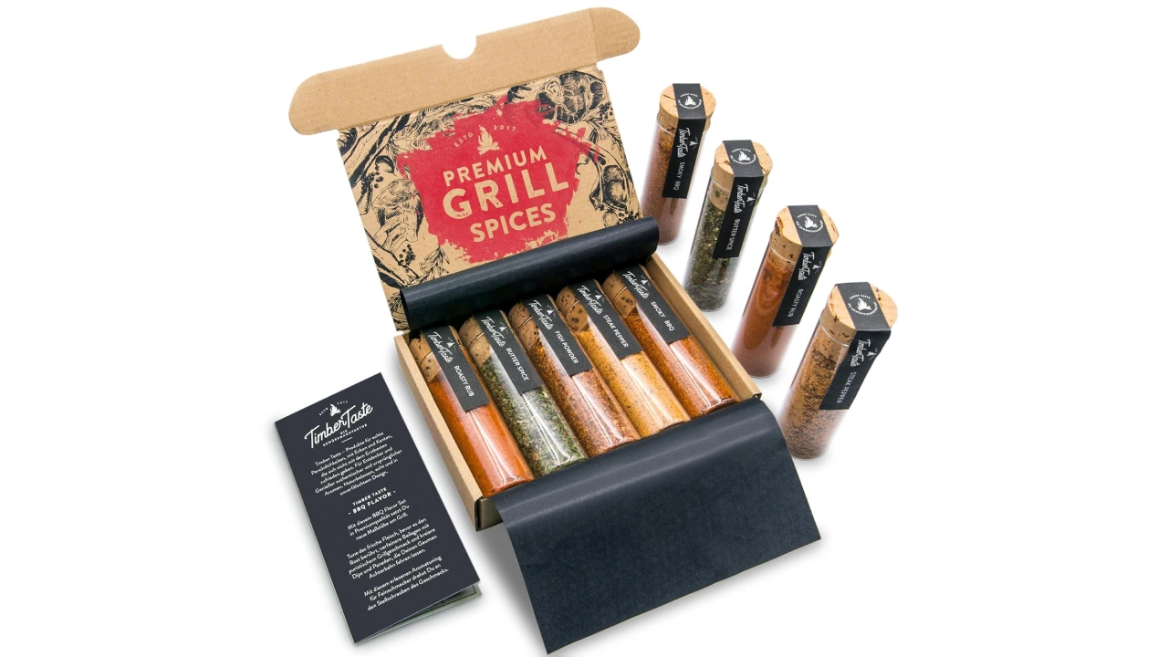 TIMBER TASTE® BBQ Spice Rub Gift Set