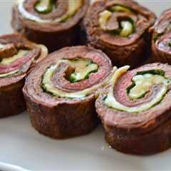 Grilled Stuffed Flank Steak