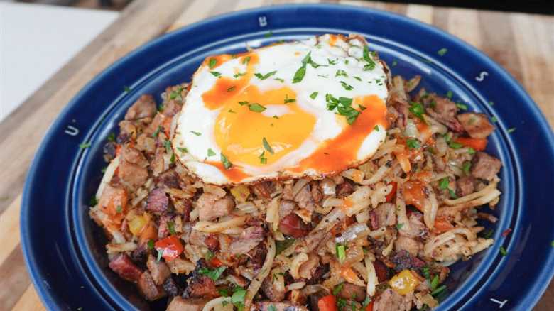Easy Brisket Hash