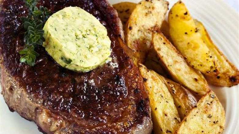 Herb-Infused Steak Butter