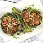 Grilled Stuffed Artichokes