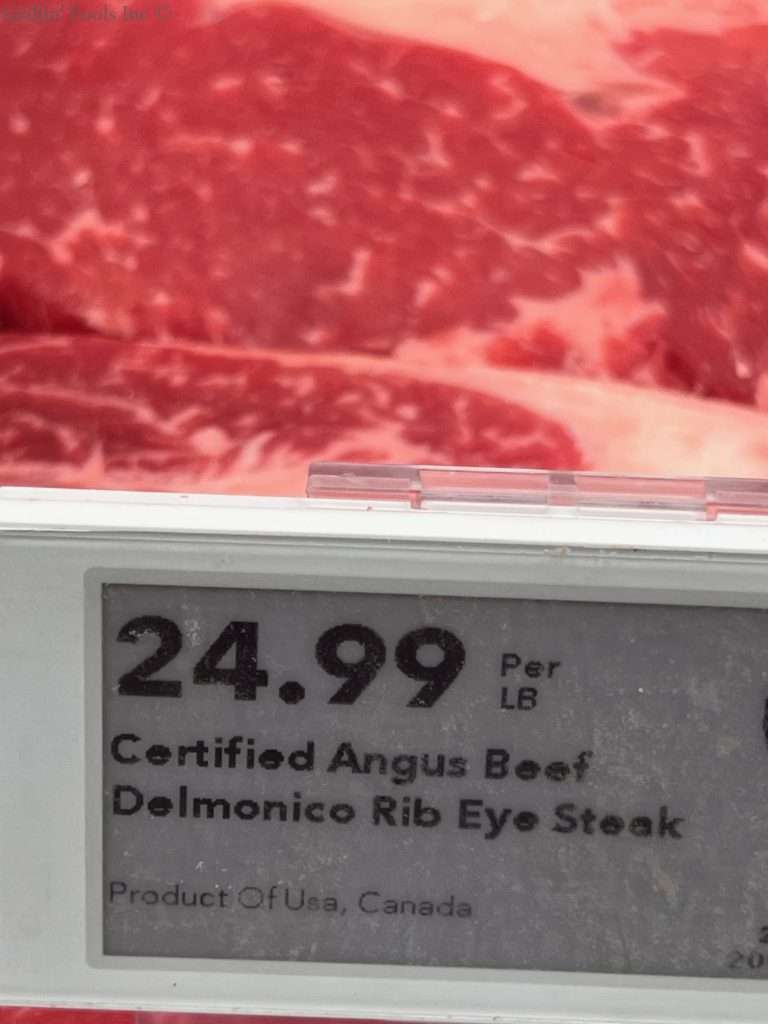 Delmonico Ribeye Steak Price