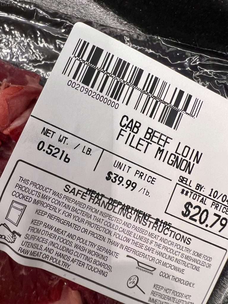Filet Mignon