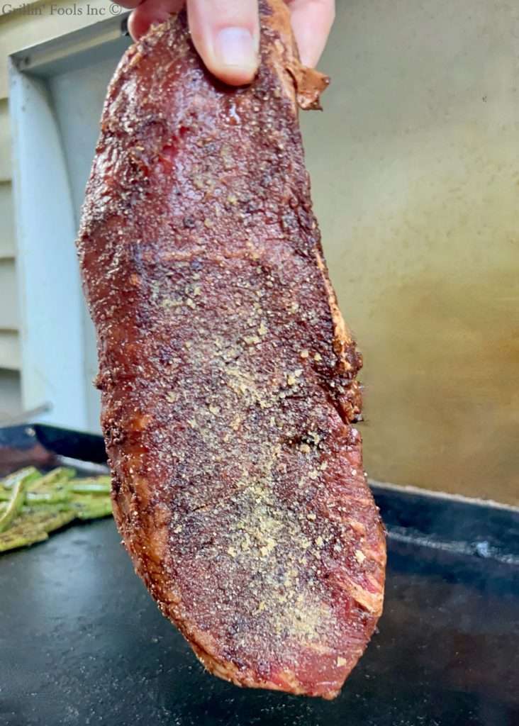 About to sear this steak