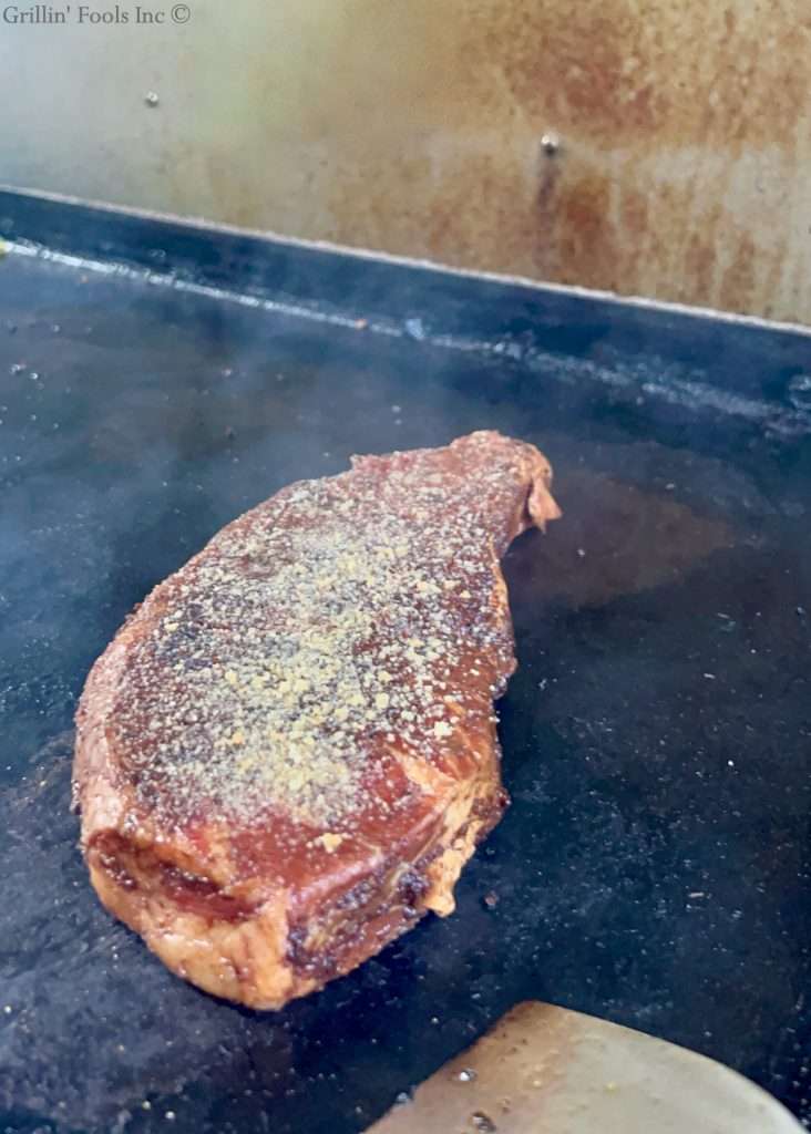 Sirloin Steak on the Grill
