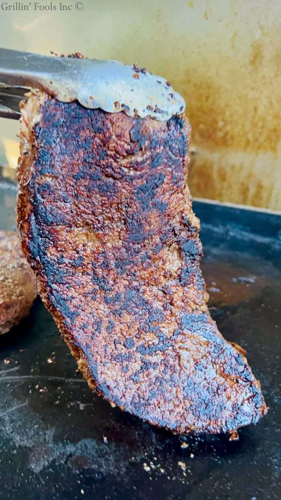 Some great browning on that steak