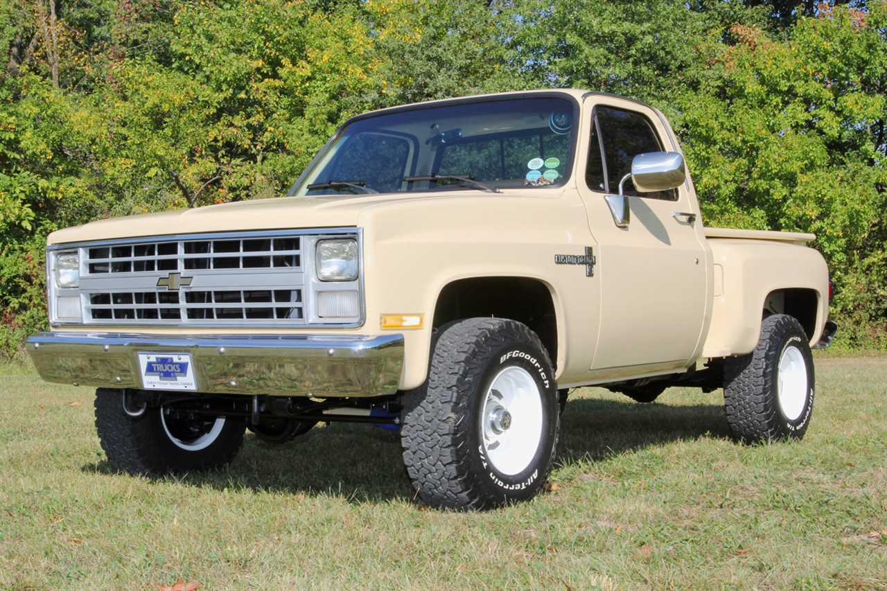 Rare 1987 Chevy Stepside Acquired And Restored After A 38-Year Wait