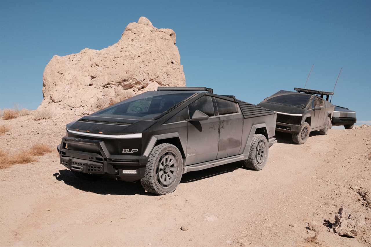 Unplugged Performance CYBRSHOCKS Tames The Tesla Cybertruck