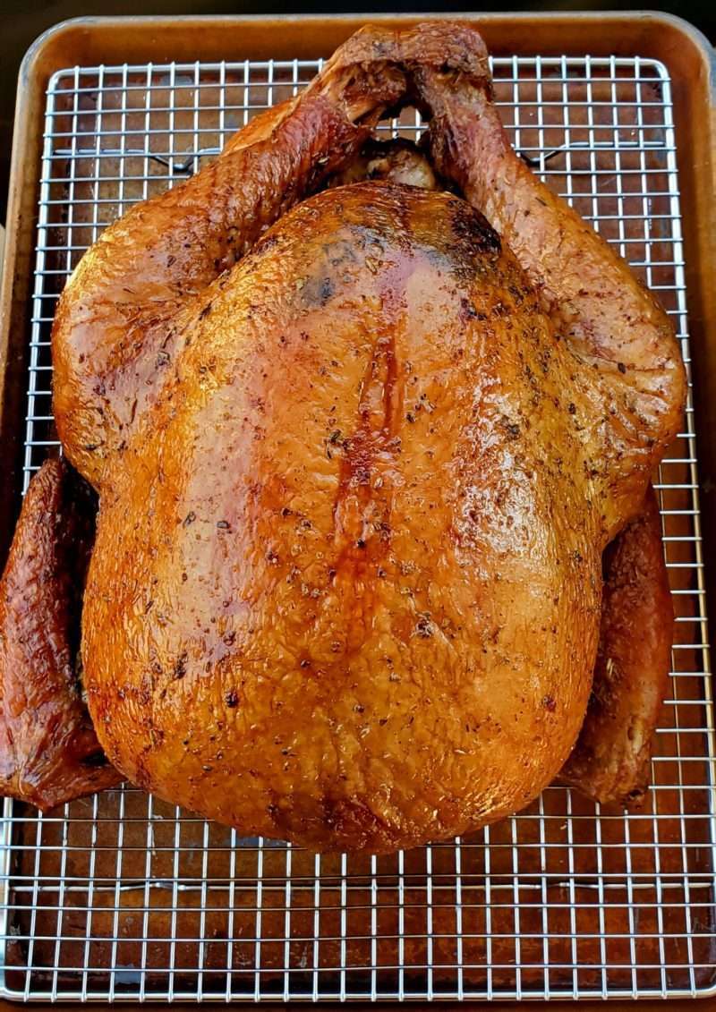 Pellet Grill Smoked Turkey
