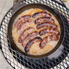 The Best Grilled Beer Brats