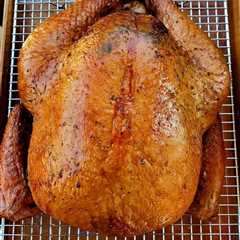 Pellet Grill Smoked Turkey
