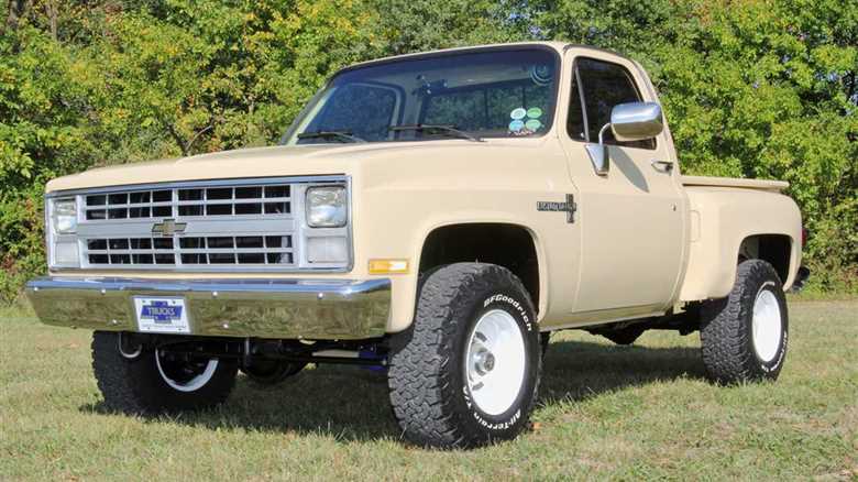 Rare 1987 Chevy Stepside Acquired And Restored After A 38-Year Wait