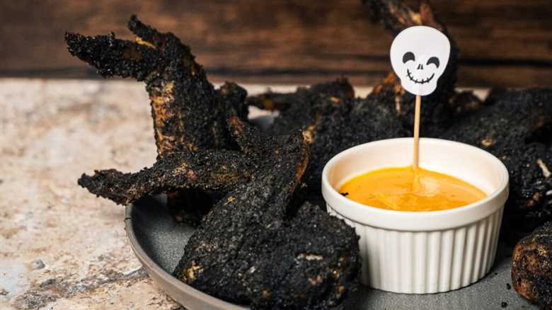 Spooky Smoked Bat Wings for Halloween