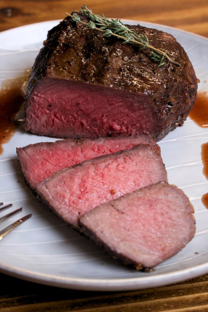 grilled top sirloin steak