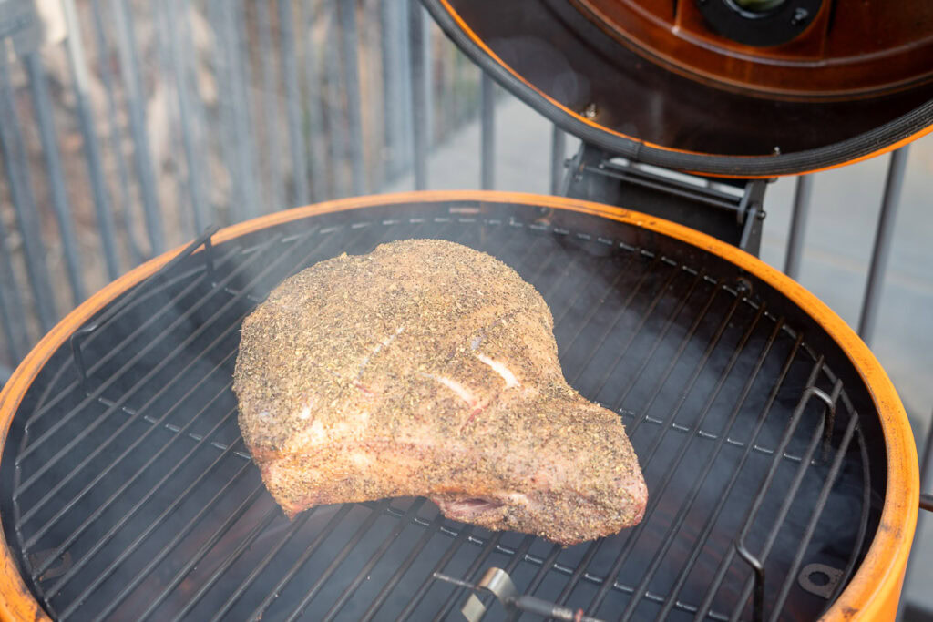 Smoked Lamb Shoulder Recipe