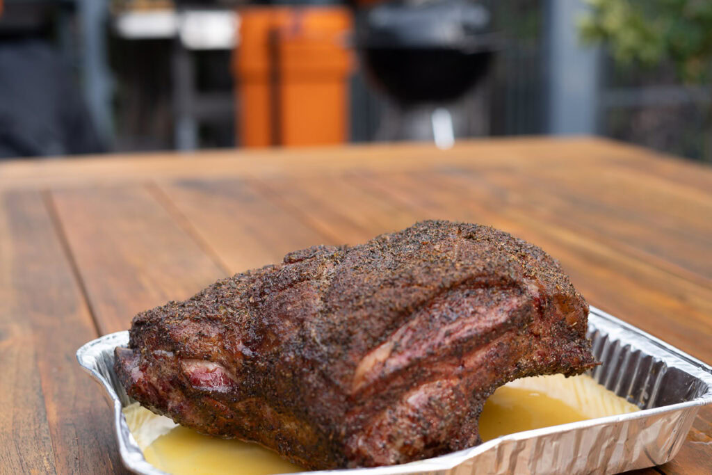 Smoked Lamb Shoulder Recipe