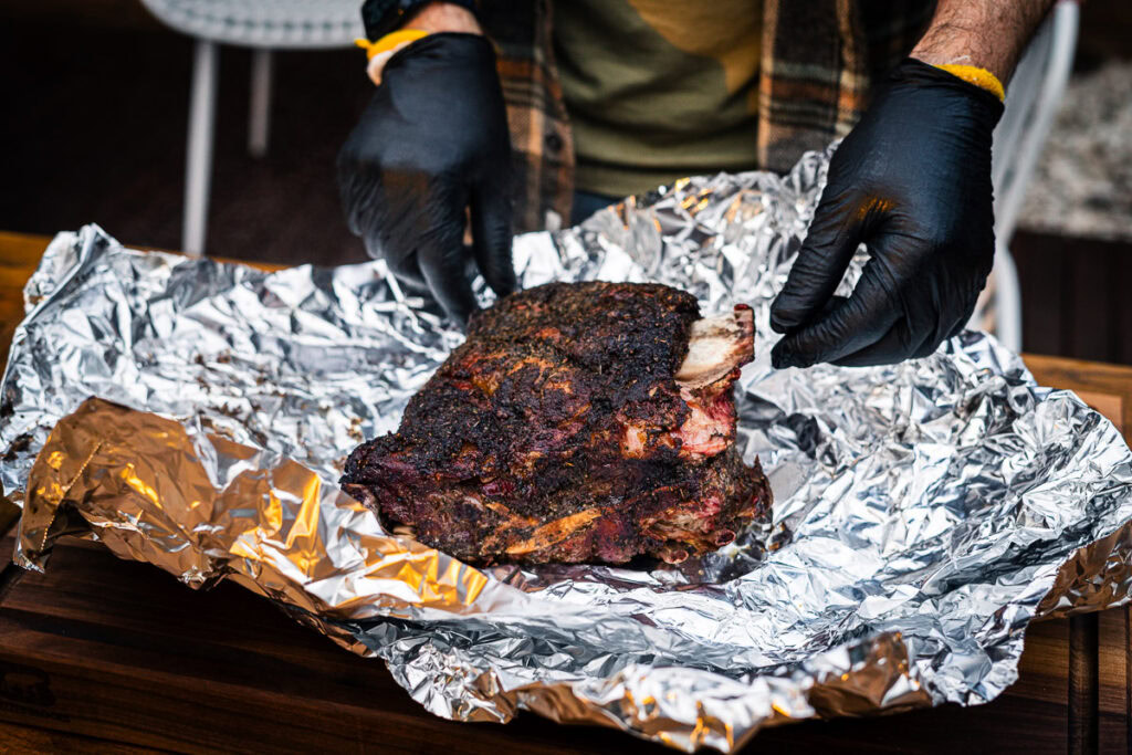 Smoked Lamb Shoulder Recipe