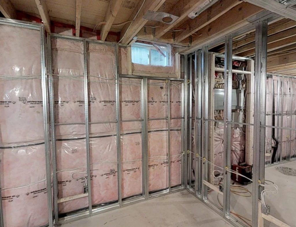 Image of Basement sound insulation