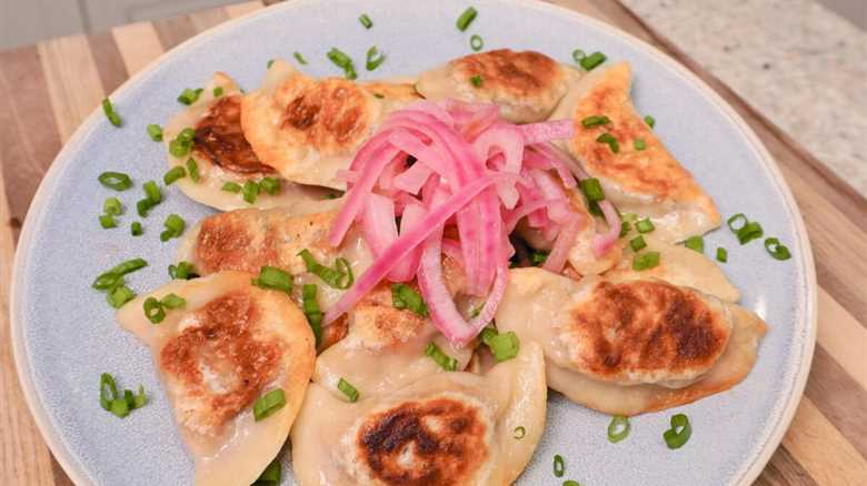 Pulled Pork Pierogi