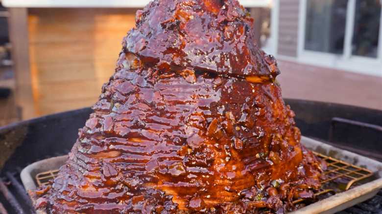 Double Smoked Ham with Bacon Jam