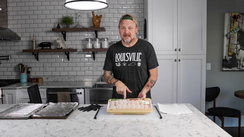 Crispy Big Green Egg Chicken Wings