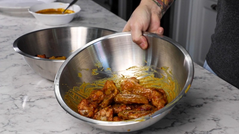 Crispy Big Green Egg Chicken Wings