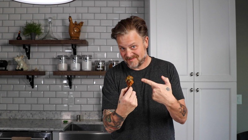 Crispy Big Green Egg Chicken Wings