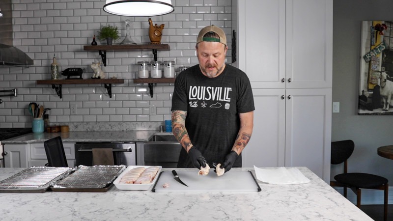 Crispy Big Green Egg Chicken Wings