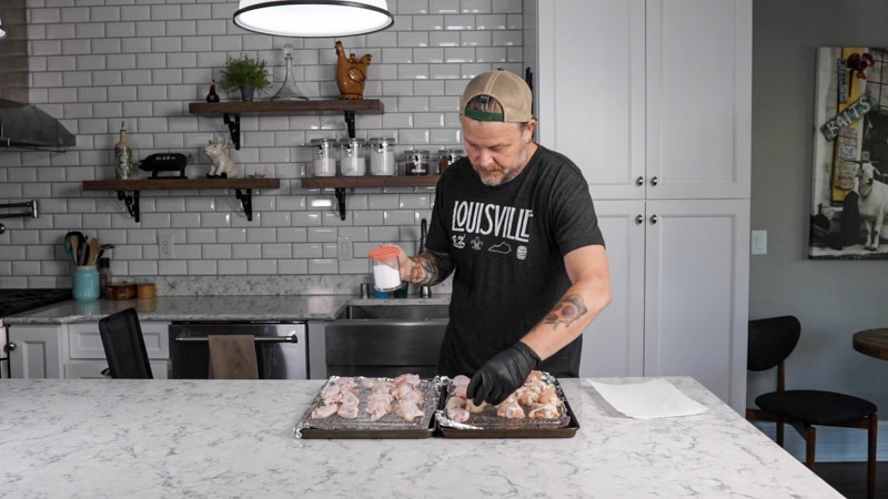 Crispy Big Green Egg Chicken Wings