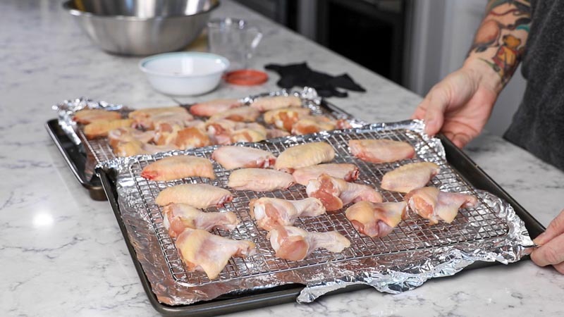 Crispy Big Green Egg Chicken Wings