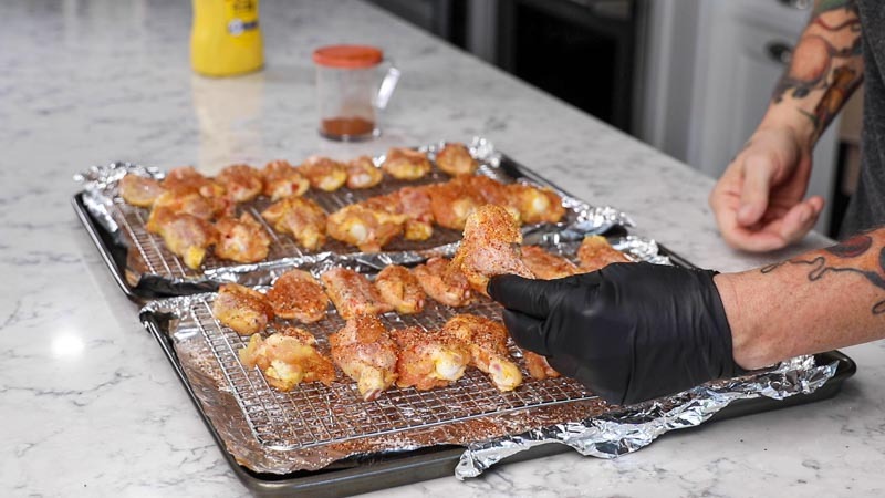 Crispy Big Green Egg Chicken Wings