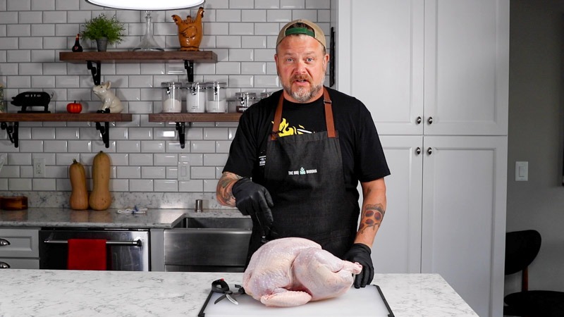 Big Green Egg Spatchcock Turkey 