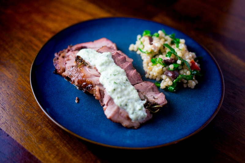 Smoked Leg of Lamb on the Big Green Egg
