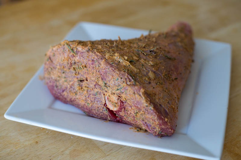 Smoked Leg of Lamb on the Big Green Egg