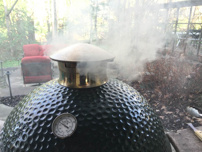 Smoked Leg of Lamb on the Big Green Egg