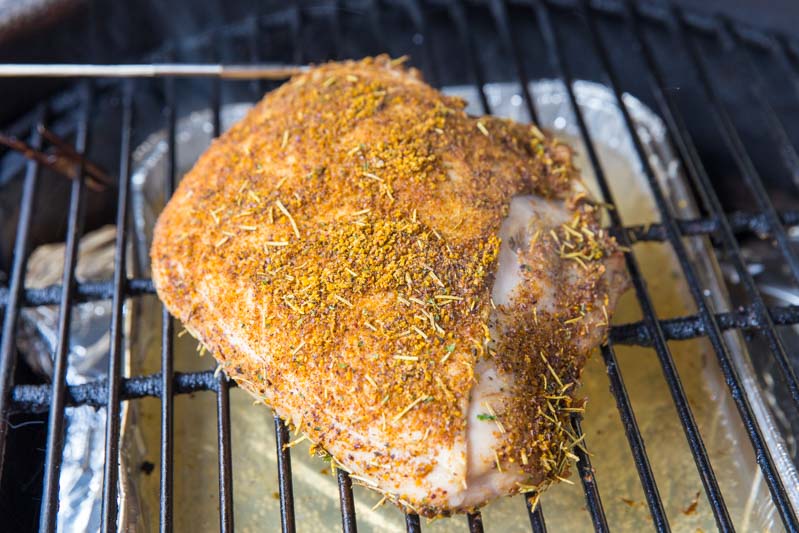 Big Green Egg Smoked Turkey Breast