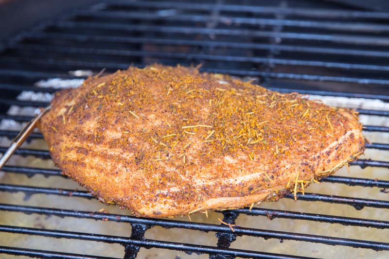 Big Green Egg Smoked Turkey Breast